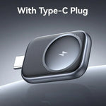 For Apple Watch Series USAMS CD247 USB-C / Type-C Plug Portable Watch Wireless Charger, CD247