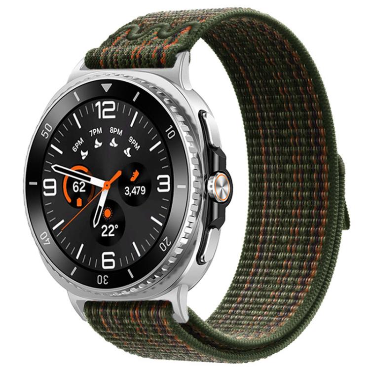xDfind Nylon Hook and Loop Fastener Watch Band, For Galaxy Watch9 / 8 / 8 Classic