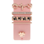 Smart Watch Band Decorative Ring Metal Accessories