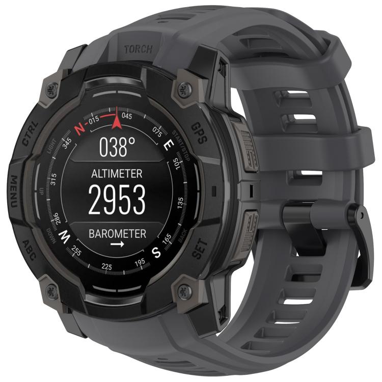 xDfind Quick-release Silicone Watch Band, For Garmin Instinct 3 AMOLED 50mm / Solar 50mm, For Garmin Instinct 3 AMOLED 45mm / Solar 45mm