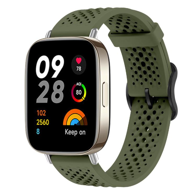 xDfind Breathable Silicone Watch Band, For Xiaomi Band 10 Pro / 9 Pro / Redmi Watch 6, For Redmi Watch 3 Active / Watch 3 Lite, For Redmi Watch 3