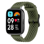xDfind Breathable Silicone Watch Band, For Xiaomi Band 10 Pro / 9 Pro / Redmi Watch 6, For Redmi Watch 3 Active / Watch 3 Lite, For Redmi Watch 3