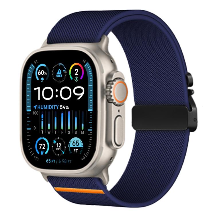 xDfind Parachute Buckle Stretch Nylon Watch Band, For Apple Watch 42 / 44 / 45 / 46 / 49mm, For Apple Watch 38 / 40 / 41 / S10 42mm