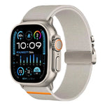 xDfind Parachute Buckle Stretch Nylon Watch Band, For Apple Watch 42 / 44 / 45 / 46 / 49mm, For Apple Watch 38 / 40 / 41 / S10 42mm