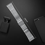 xDfind Seven Beads Buckle Stainless Steel Watch Band, For Huawei Watch Fit4 Pro / Fit4 / Fit3