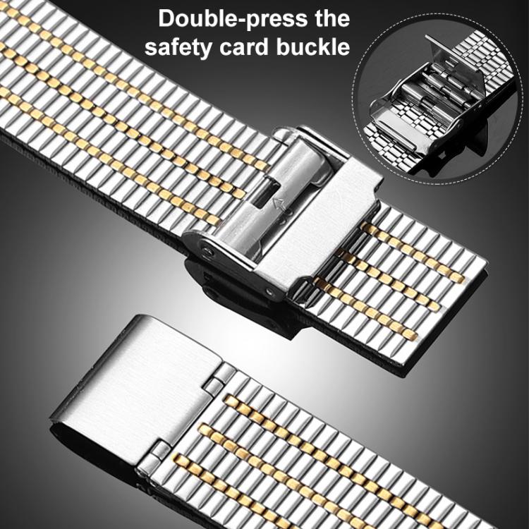 xDfind Seven Beads Buckle Stainless Steel Watch Band, For Huawei Watch Fit4 Pro / Fit4 / Fit3