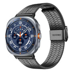 xDfind Seven Beads Buckle Stainless Steel Watch Band, For Samsung Galaxy Watch Ultra / Ultra 2025, For Samsung Galaxy Watch8 / 8 Classic, For Samsung Galaxy Watch 7 / 6 / 5 / FE