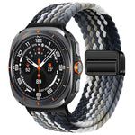 xDfind Magnetic Buckle Nylon Braid Loop Watch Band, For Samsung Galaxy Watch Ultra / Ultra 2025, For Samsung Galaxy Watch8 / Watch8 Classic