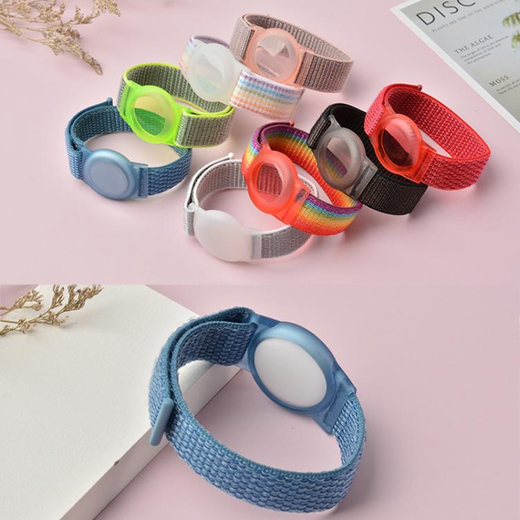 xDfind Nylon Loop Watch Band Style Anti-lost Tracker Protective Cover, For AirTag 2nd Gen / AirTag 1st Gen