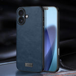 SULADA Shockproof TPU Hybrid Handmade Leather Phone Case, For iPhone 17 Pro Max, For iPhone 17 Pro, For iPhone 17, For iPhone Air