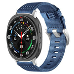xDfind Two-section Nylon Watch Band, For Samsung Galaxy Watch Ultra / Ultra 2025, For Samsung Galaxy Watch8 / 8 Classic, For Samsung Galaxy Watch 7 / 6 / 5 / FE