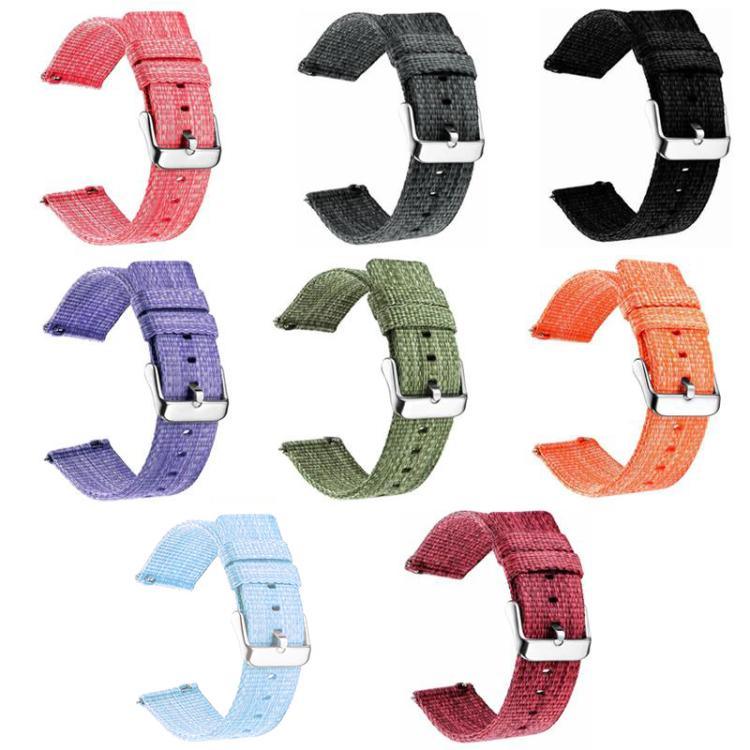xDfind Nylon Canvas Watch Band, For Samsung Galaxy Watch Ultra / Ultra 2025, For Samsung Galaxy Watch8 / 8 Classic, For Samsung Galaxy Watch 7 / 6 / 5 / FE, For Samsung Galaxy Fit3
