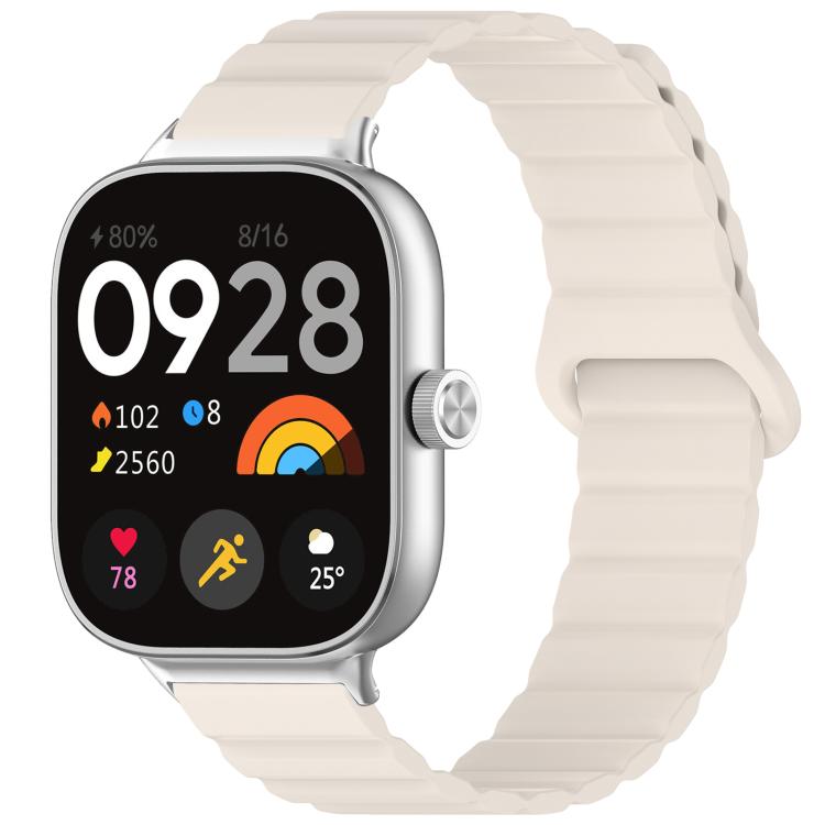 xDfind Loop Magnetic Glossy Silicone Watch Band, For Xiaomi Band 10 Pro / 9 Pro / Redmi Watch 6, For Redmi Watch 3 Active / Watch 3 Lite, For Redmi Watch 3