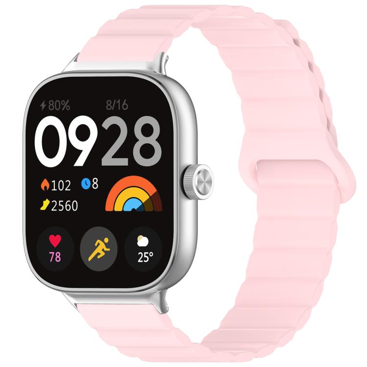 xDfind Loop Magnetic Glossy Silicone Watch Band, For Xiaomi Band 10 Pro / 9 Pro / Redmi Watch 6, For Redmi Watch 3 Active / Watch 3 Lite, For Redmi Watch 3