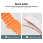 xDfind Loop Magnetic Glossy Silicone Watch Band, For Xiaomi Band 10 Pro / 9 Pro / Redmi Watch 6, For Redmi Watch 3 Active / Watch 3 Lite, For Redmi Watch 3