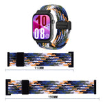 xDfind Magnetic Buckle Loop Woven Watch Band, For Huawei Watch Fit 5 / Fit 5 Pro / Fit 4