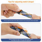 xDfind Magnetic Buckle Loop Woven Watch Band, For Huawei Watch Fit 5 / Fit 5 Pro / Fit 4