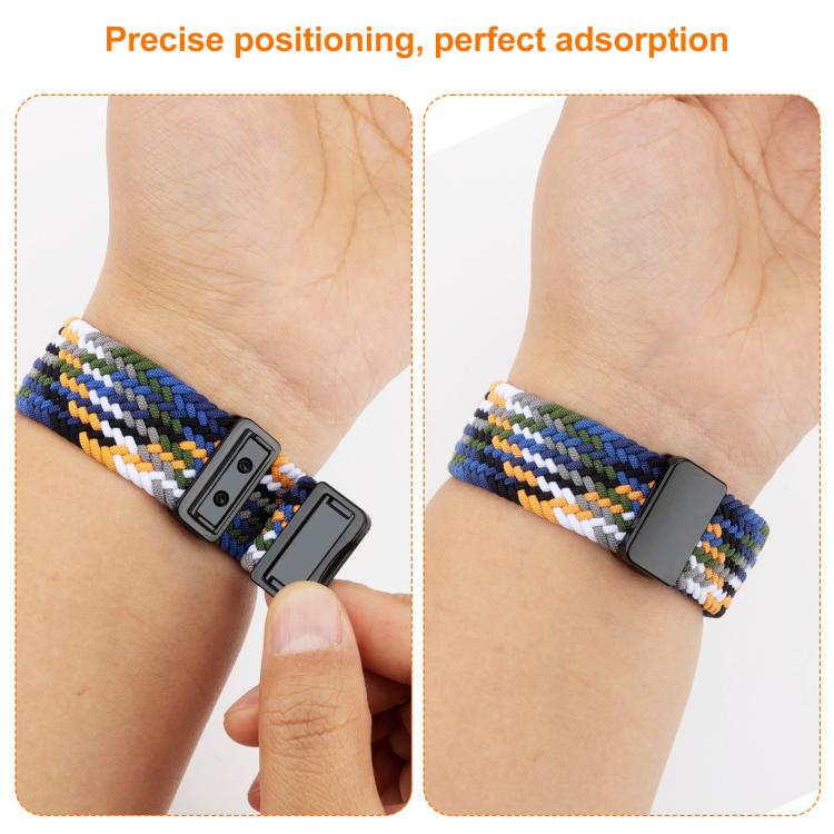 xDfind Magnetic Buckle Loop Woven Watch Band, For Huawei Watch Fit 5 / Fit 5 Pro / Fit 4