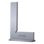 90 Degree Flat Edge Woodworking Square L-shaped Carbon Steel Knife Edge Set Square, 50x40, 75x50, 100x70, 3pcs/Set