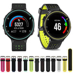 xDfind Two-color Silicone Watch Band with Tool, For Garmin Forerunner 235/220/620/630/230/735