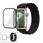 Buckle Loop Nylon Watch Band with 3D Curved Film, For Apple Watch Series 42mm