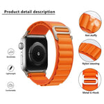 Buckle Loop Nylon Watch Band with 3D Curved Film, For Apple Watch Series 41mm