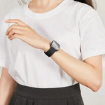 Butterfly Buckle Silicone Watch Band with 3D Curved Film, For Apple Watch Series 40mm, For Apple Watch Ultra 2 / 1 49mm, For Apple Watch Series 45mm