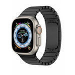 Original Buckle 316 Steel Watch Band with 3D Curved Film, For Apple Watch Series 10 46mm, For Apple Watch Series 10 42mm, For Apple Watch Series 44mm, For Apple Watch Series 40mm, For Apple Watch Ultra 2 / 1 49mm, For Apple Watch Series 45mm           ...
