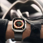 Original Buckle 316 Steel Watch Band with 3D Curved Film, For Apple Watch Series 10 46mm, For Apple Watch Series 10 42mm, For Apple Watch Series 44mm, For Apple Watch Series 40mm, For Apple Watch Ultra 2 / 1 49mm, For Apple Watch Series 45mm           ...
