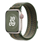 Nylon Loop Watch Band with 3D Curved Film, For Apple Watch Series 40mm, For Apple Watch Ultra 2 / 1 49mm, For Apple Watch Series 45mm