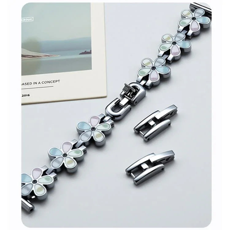xDfind Sun Petal Metal Watch Band, For Apple Watch 42 / 44 / 45 / 46 / 49mm, For Apple Watch 38 / 40 / 41 / S10 42mm