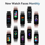 GL1 0.96 inch TFT Screen Fitness Tracker Smart Wristband Support Heart Rate Monitoring