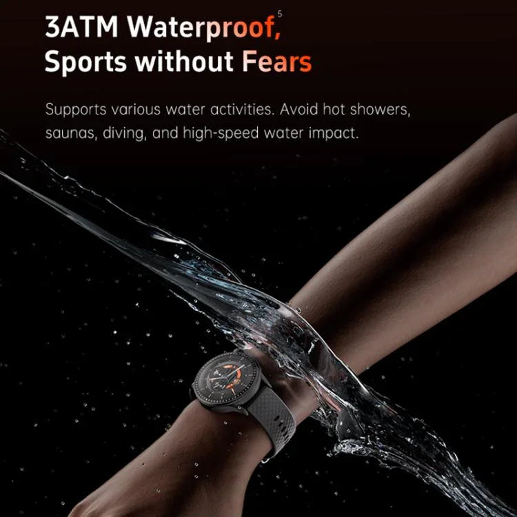 GTR3 1.43 inch AMOLED Screen Fitness Tracker Smart Watch Support Heart Rate Monitoring