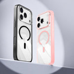 Mutural Soft Mist Series MagSafe PC Hybrid TPU Phone Case, For iPhone 17 Pro Max, For iPhone 17 Pro