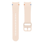Plain Stitching Silicone Watch Band with 3D Curved Film, For Samsung Galaxy Watch4 Classic 46mm, For Samsung Galaxy Watch4 Classic 42mm, For Samsung Galaxy Watch5 Active 40mm, For Samsung Galaxy Watch5 Active 44mm