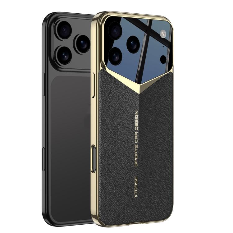 GKK Blade Phantom Plain Leather Phone Case, For iPhone 17 Pro Max, For iPhone 17 Pro