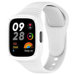 xDfind Solid Color Integrated Silicone Watch Band, For Xiaomi Redmi Watch 3