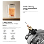 Original Xiaomi Mijia 1.7L 1800W Electric Kettle S1, CN Plug
