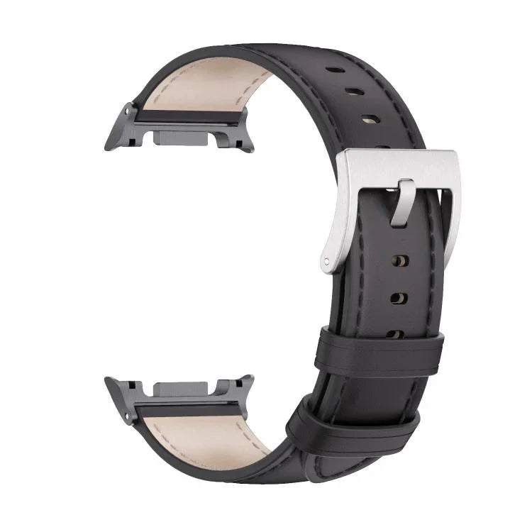 MIJOBS Genuine Leather Cowhide Watch Band, For Samsung Galaxy Watch8 / Watch8 Classic