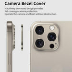 XDcase Titanium Alloy Hollow Camera Lens Protector, For iPhone 14 / 14 Plus