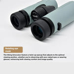 SKY ROVER Hiking Waterproof Roof Prism Handheld Binocular, 8x42, 10x42