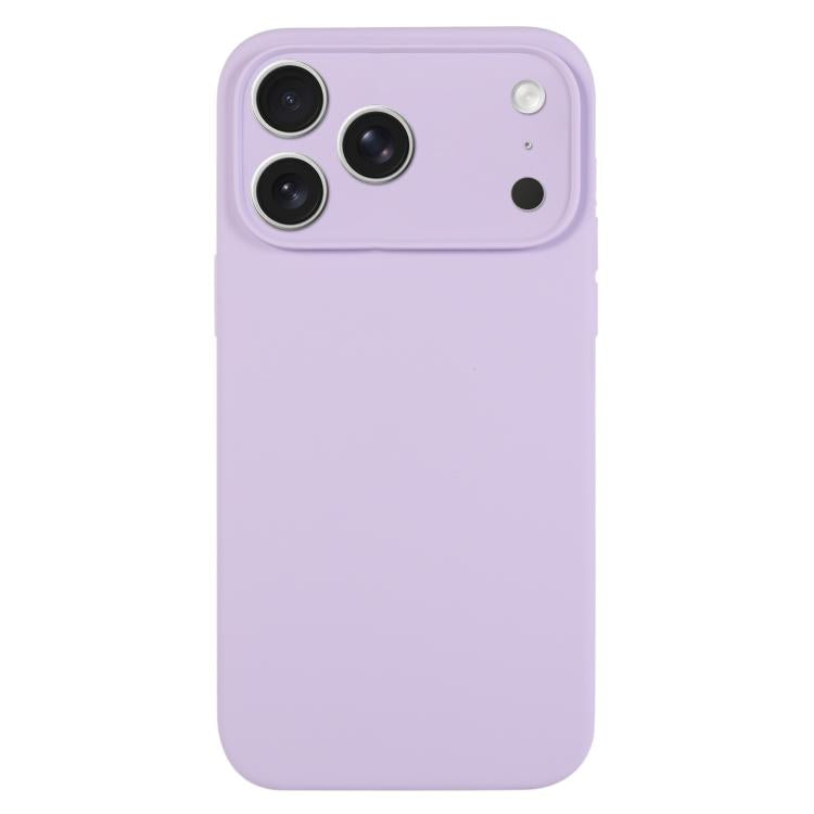 Pure Color Liquid Silicone Fine Pore Phone Case, For iPhone 17 Pro