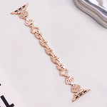 xDfind Crown Chain Bracelet Diamond Metal Watch Band, For Apple Watch 42 / 44 / 45 / 46 / 49mm, For Apple Watch 38 / 40 / 41 / S11 42mm