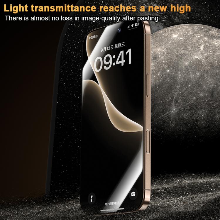 Benks King Kong Corning Hot-bend Full-glue DLC Tempered Film Quick-install Version, For iPhone 17 Pro Max, For iPhone 17 Pro