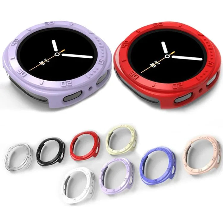 Half Coverage Hollow PC Watch Protective Cover, For Samsung Galaxy Watch8 44mm, For Samsung Galaxy Watch8 40mm