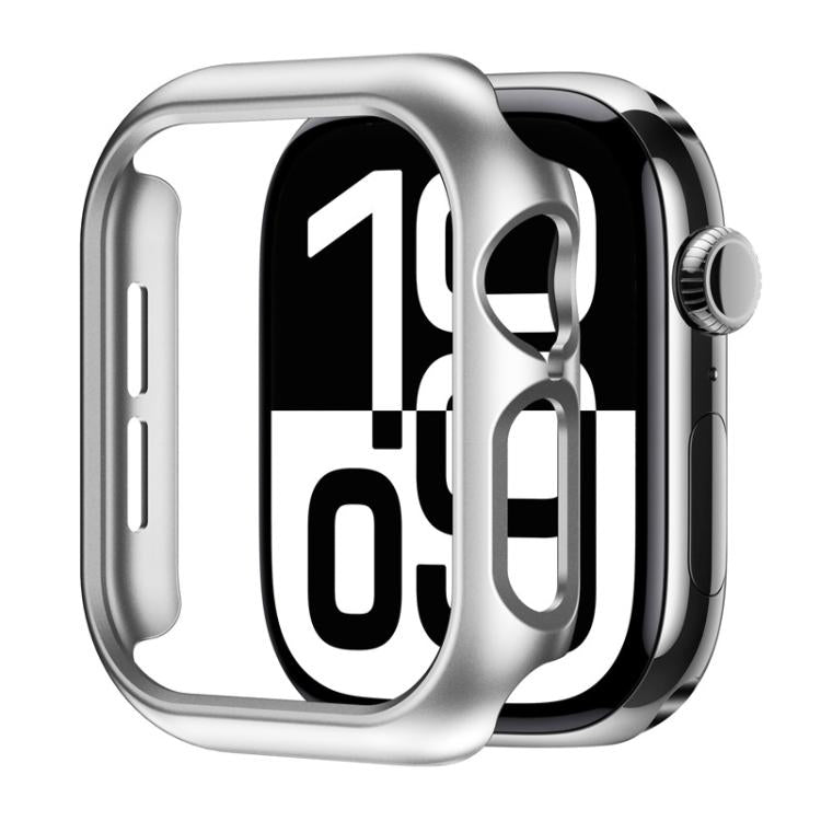 xDfind PC Frosted Hollow Half Coverage Watch Cover, For Apple Watch Series 6 / 5 / 4 / SE 44mm, For Apple Watch Series 6 / 5 / 4 / SE 40mm, For Apple Watch Series 11 46mm / 10 46mm, For Apple Watch Series 11 42mm / 10 42mm