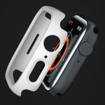 xDfind PC Frosted Hollow Half Coverage Watch Cover, For Apple Watch Series 6 / 5 / 4 / SE 44mm, For Apple Watch Series 6 / 5 / 4 / SE 40mm, For Apple Watch Series 11 46mm / 10 46mm, For Apple Watch Series 11 42mm / 10 42mm