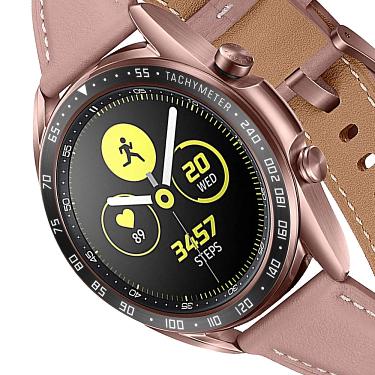 Smart Watch Steel Bezel Ring, E Version, For Samsung Galaxy Watch 3 41mm, For Samsung Galaxy Watch 3 45mm