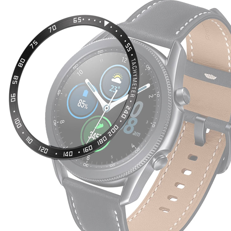 Smart Watch Steel Bezel Ring, E Version, For Samsung Galaxy Watch 3 41mm, For Samsung Galaxy Watch 3 45mm