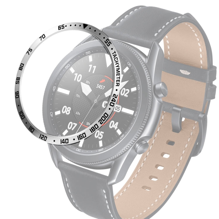 Smart Watch Steel Bezel Ring, E Version, For Samsung Galaxy Watch 3 41mm, For Samsung Galaxy Watch 3 45mm